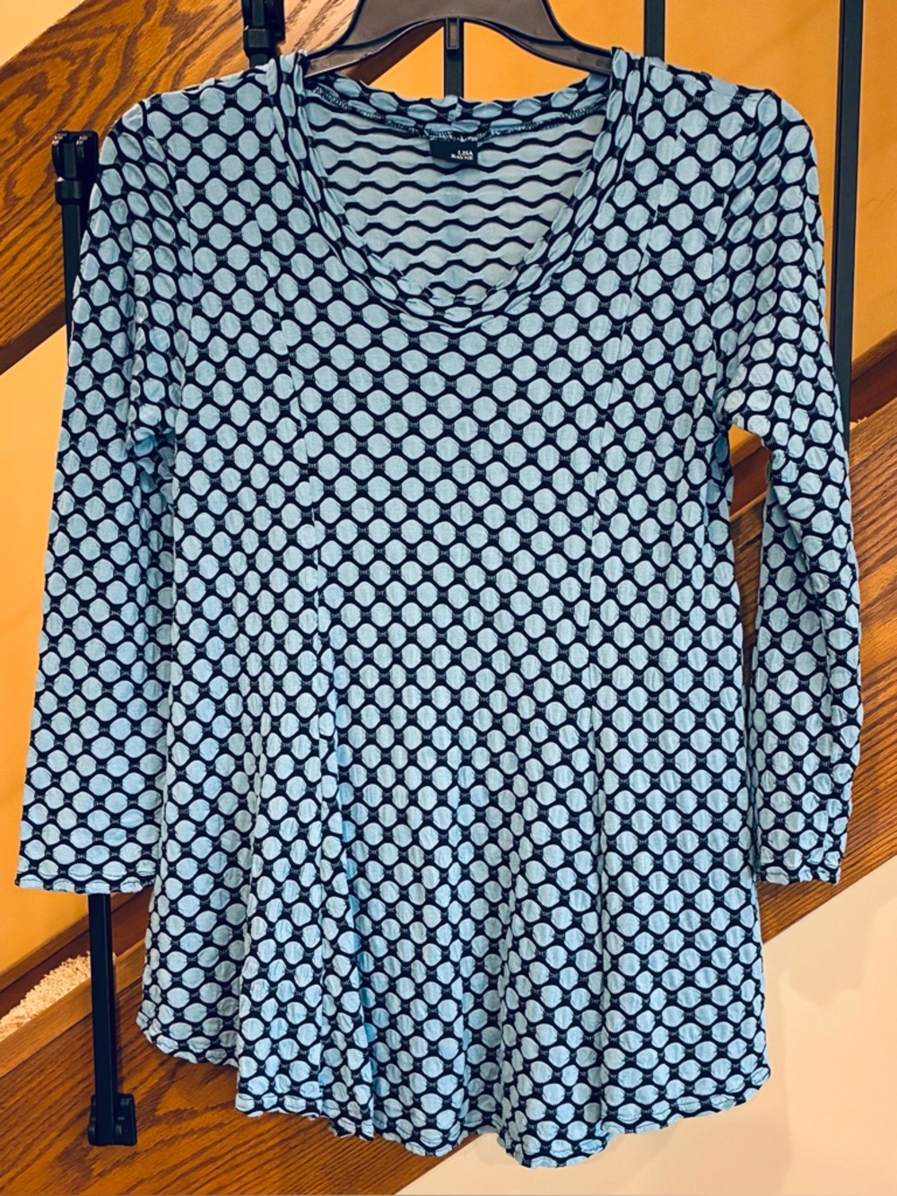 XS Lisa Bayne Swing Top 3/4 Sleeve